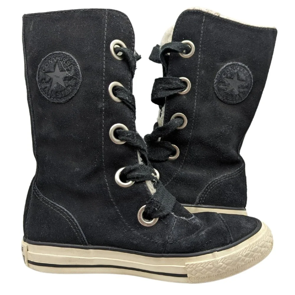 Converse Chuck Taylor Tall Suede Boots Size Toddler 11.5